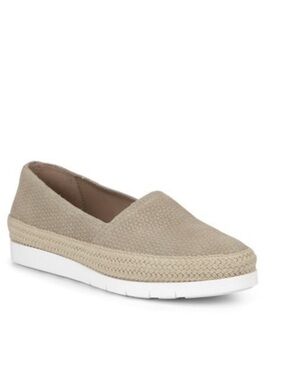 Donald Pliner Taupe Paryn Casual  Espadrille Flat